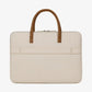 Détail du matériau polyester du sac à main pour ordinateur