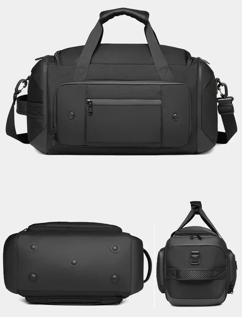 Détail du matériau oxford et polyester du sac