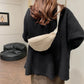 Sac banane en velours côtelé avec sangle ajustable
