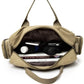 Sac bandoulière avec bandoulière ajustable en toile résistante
