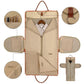 Détail du tissu imperméable et des finitions du sac