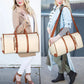 Sac de voyage ouvert avec espace pour vêtements pliés
