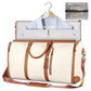 Sac de voyage beige pour femme avec design raffiné