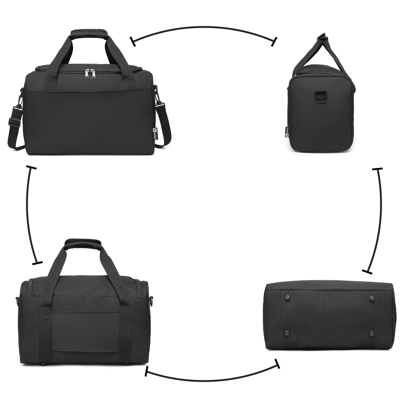 Compartiments internes du sac cabine pour organisation optimale