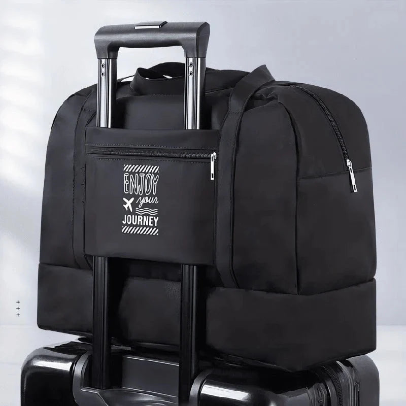 Sac cabine noir taille L, spacieux et fonctionnel