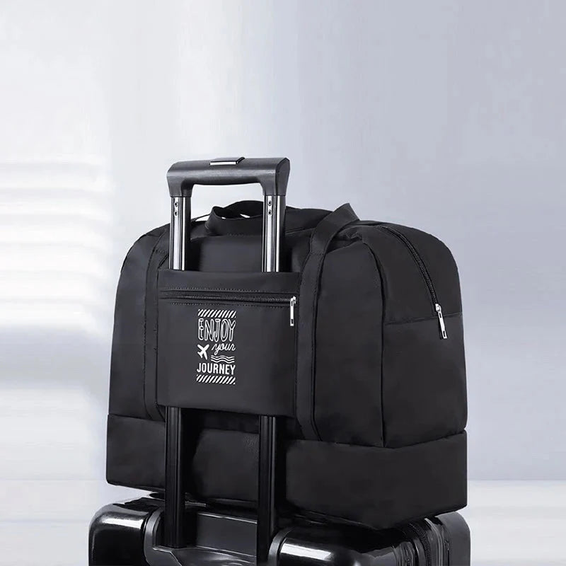 Sac cabine noir taille S, idéal pour le voyage