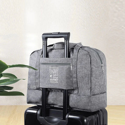Sac cabine gris taille S, design moderne et sobre