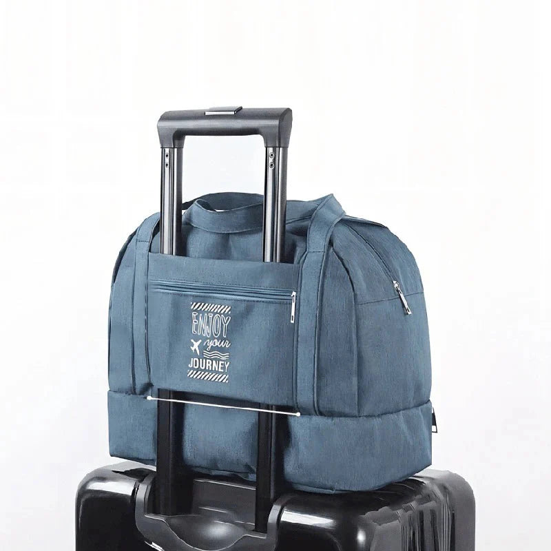 Sac cabine bleu marine taille S, compact et élégant