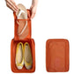 Intérieur du sac montrant l'espace de rangement pour chaussures