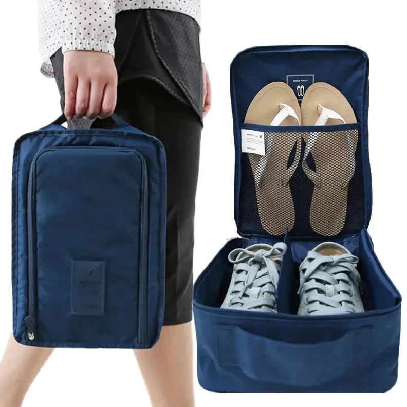 Sac de voyage pour chaussures avec poignée intégrée