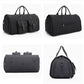 Sac costume homme fermé, poche principale en évidence