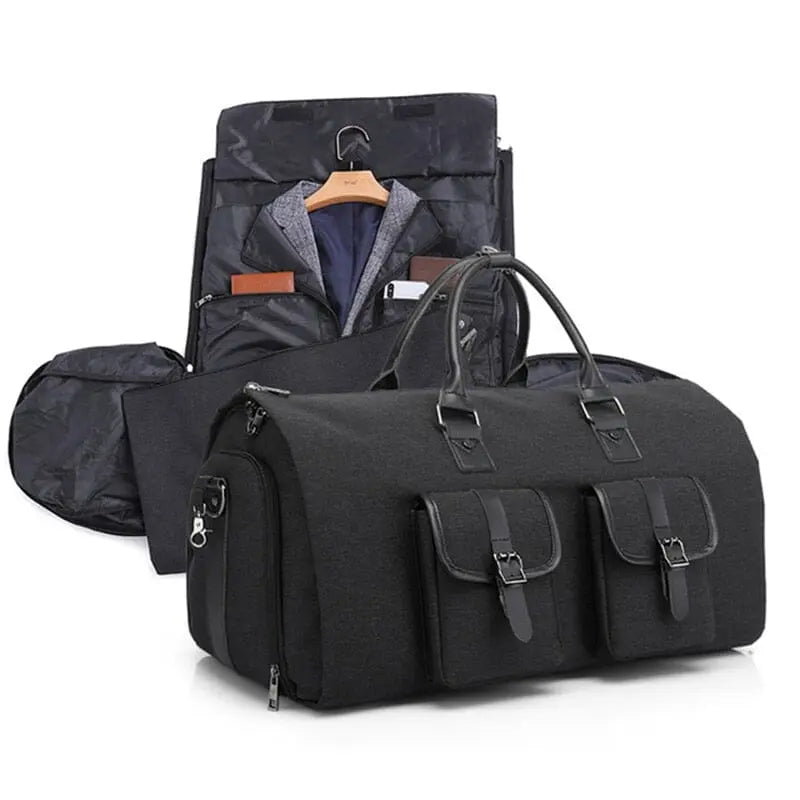 Sac costume homme en polyester, format cabine pratique