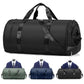 Sac de voyage avec compartiment costume visible