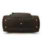 Sac en cuir pour homme avec détails de couture soignés