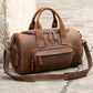 Compartiment principal spacieux du sac en cuir véritable