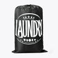 Sac à linge noir, léger et pratique pour déplacements