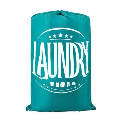 Sac vert en nylon pour organiser vêtements sales