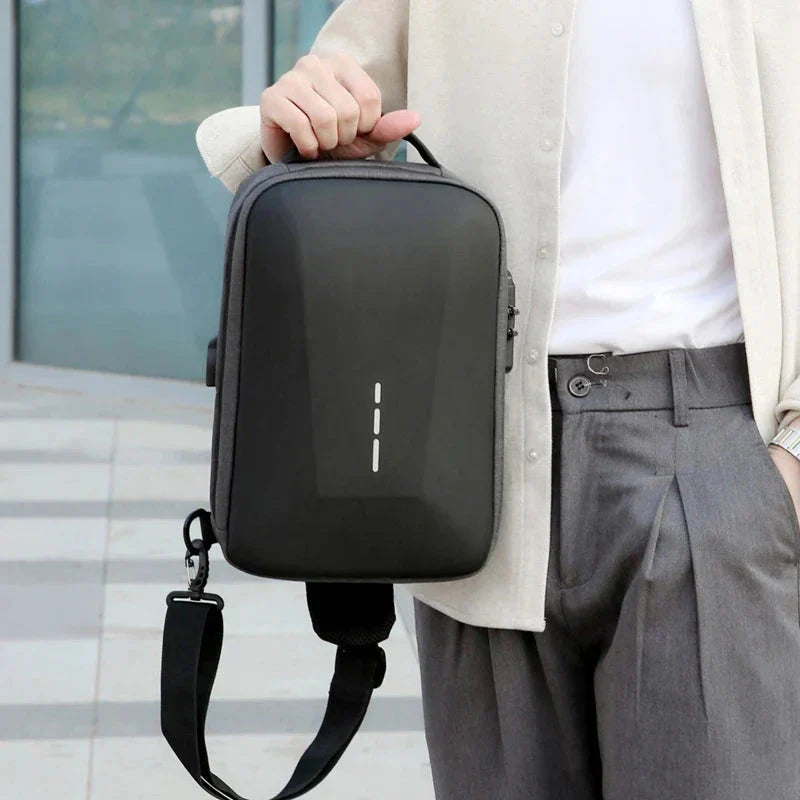 Vue arrière du sac montrant la robustesse du tissu