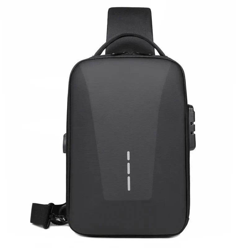 Sac de poitrine avec port USB externe intégré
