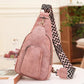Sac de poitrine rose, féminin et tendance