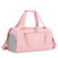 Sac de sport femme en rose, parfait pour le fitness
