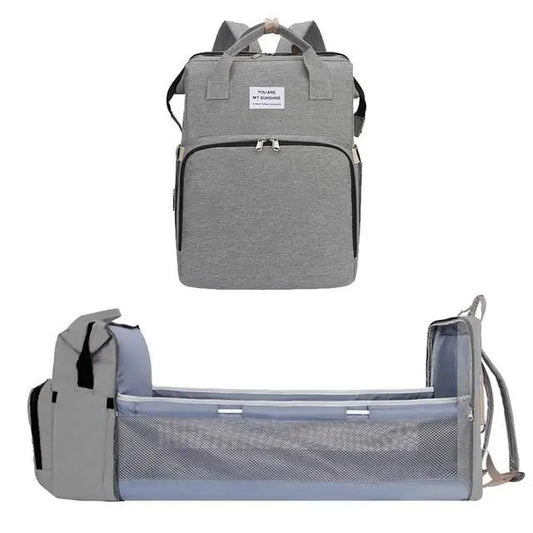 Sac de voyage attaché à une poussette avec sangles incluses