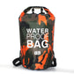Sac de voyage 15L, motif camouflage orange, pour randonnées