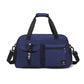 Sac de voyage bleu marine avec poches extérieures