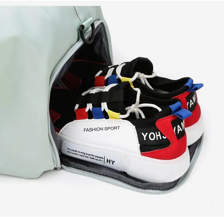 Sac de voyage femme en nylon avec grande capacité