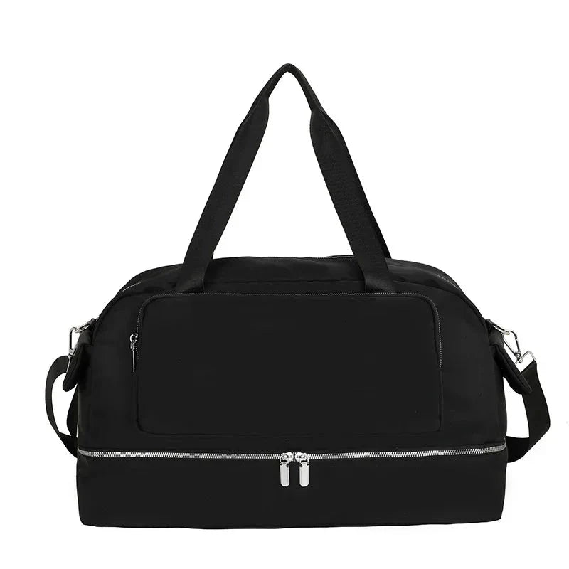 Sac de voyage noir élégant pour week-end