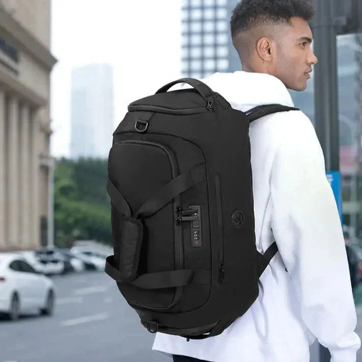 Détail des poignées robustes pour un transport à la main