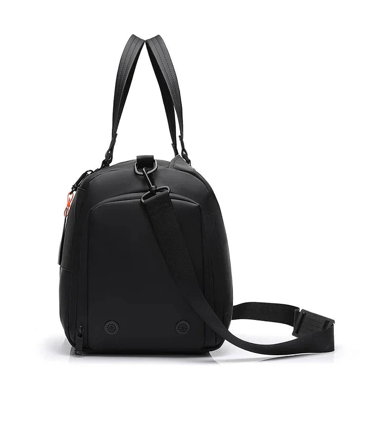 Compartiment dédié pour chaussures avec fermeture éclair