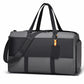 Sac gris avec compartiments multiples pour organisation optimale