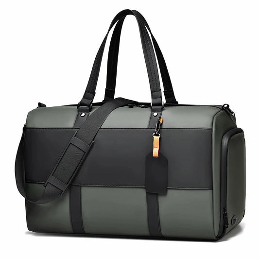 Sac vert offrant une capacité de rangement généreuse