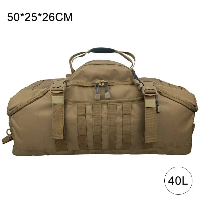 Petit sac camel 40L, parfait pour un usage quotidien