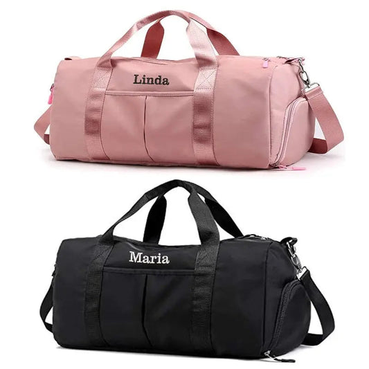 Sac noir élégant avec détails en métal argenté