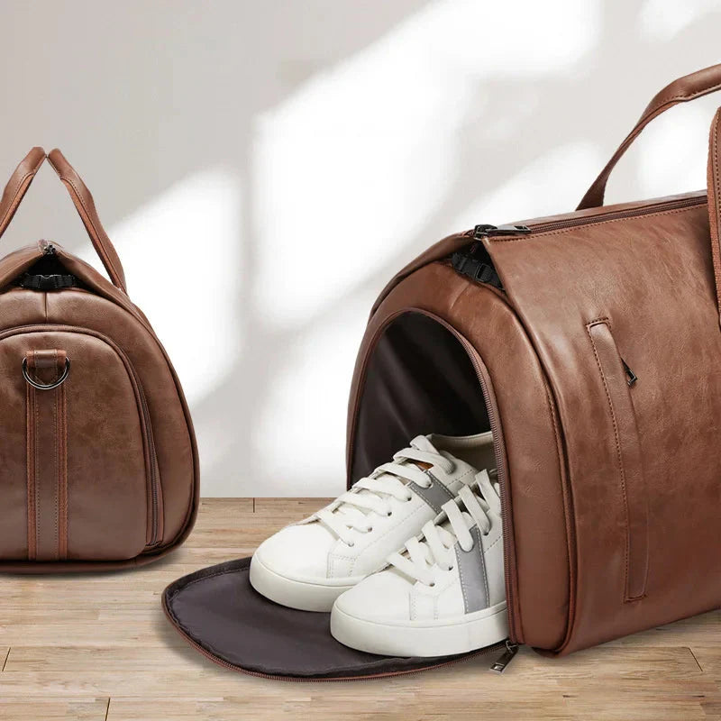 Sac de voyage avec compartiment chaussures séparé
