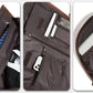 Détail des matériaux robustes et imperméables du sac