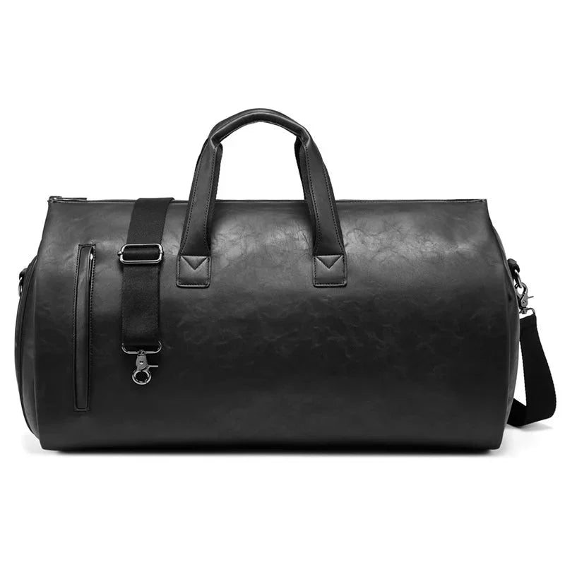 Sac de voyage noir, design élégant et intemporel