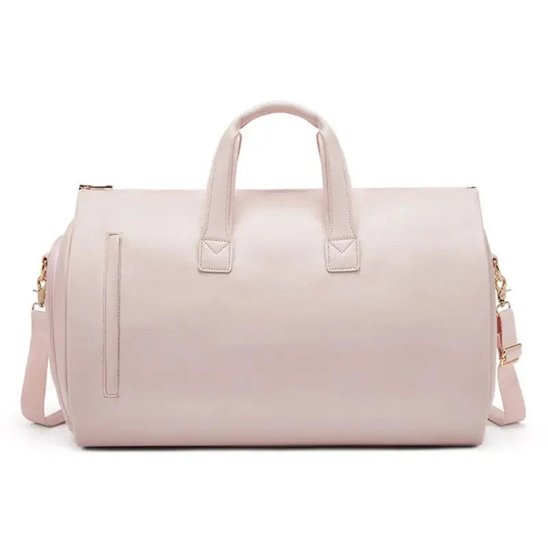 Sac de voyage rose, parfait pour un style unique