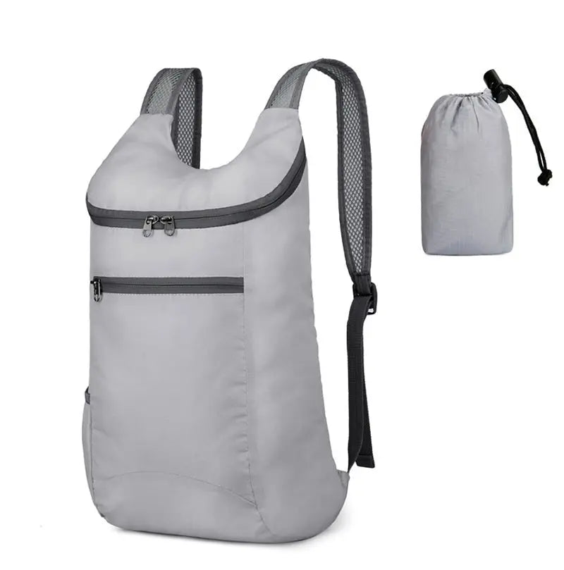 Vue latérale du sac à dos imperméable, couleur vive