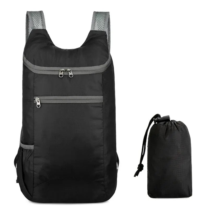 Sac à dos noir, illustration de son design moderne et pratique