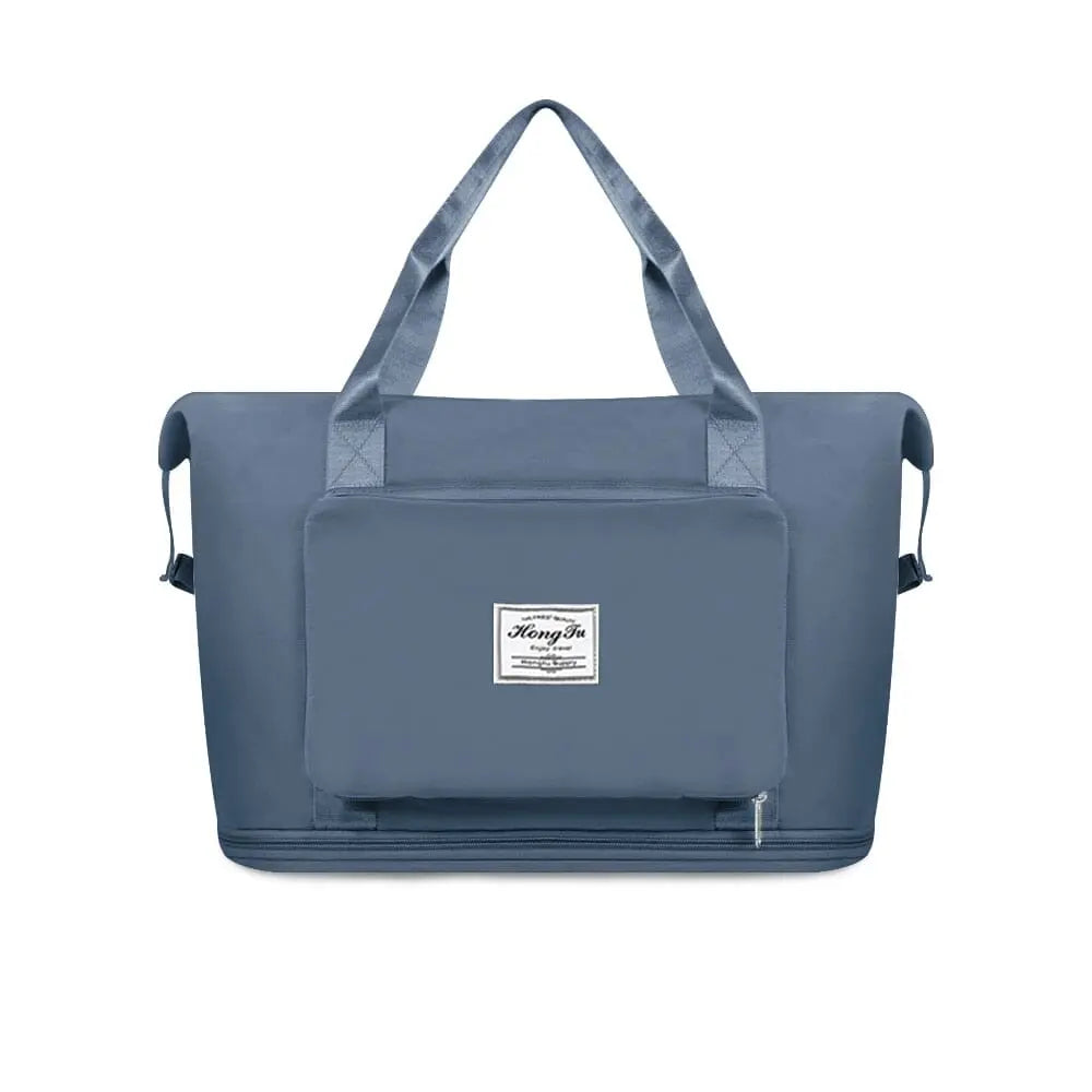 Sac bleu, parfait pour un style décontracté