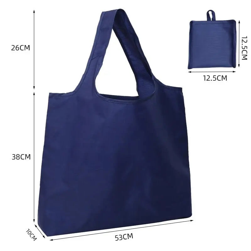 Sac de voyage pliable beige en tissu Oxford, vue de face