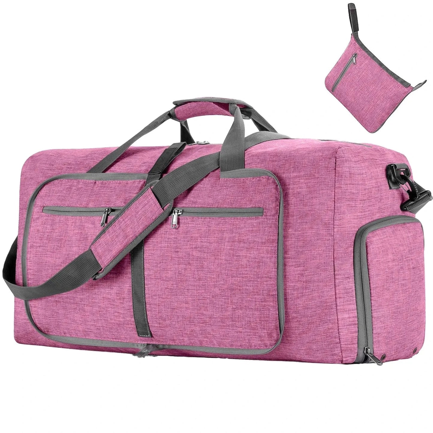 Sac rose en matière oxford résistant aux déchirures