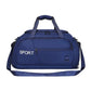 Sac bleu avec design moderne et compartiments variés