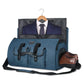 Sac bleu élégant avec bandoulière pour déplacements professionnels