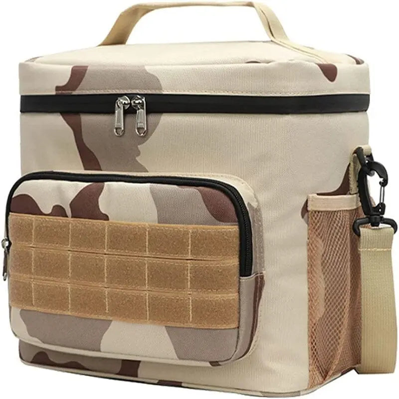 Sac isotherme militaire en nylon avec bandoulière