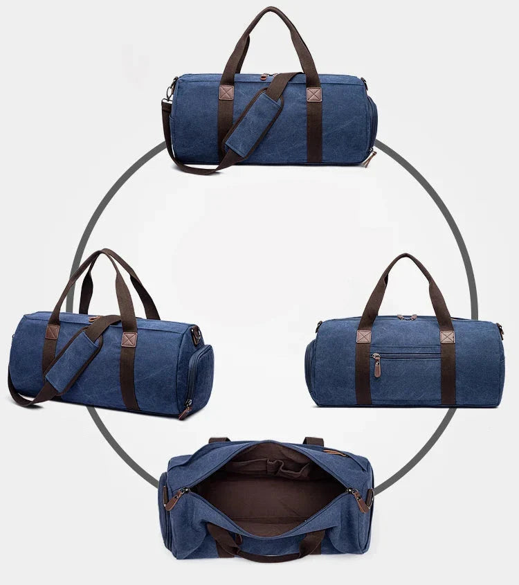 Compartiment principal spacieux du sac de voyage