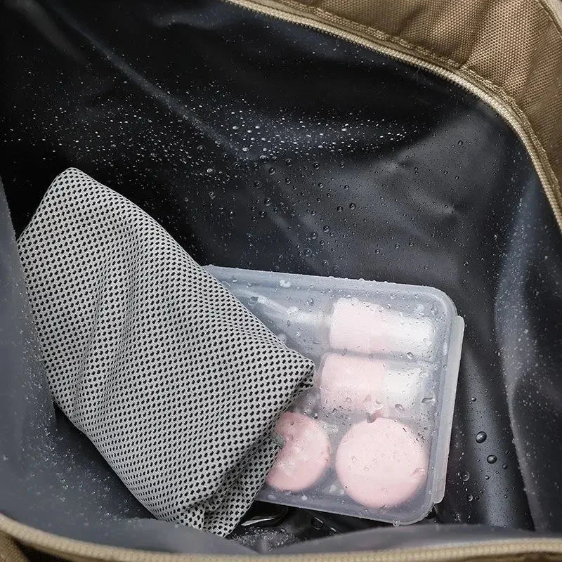 Compartiment principal spacieux du sac polochon